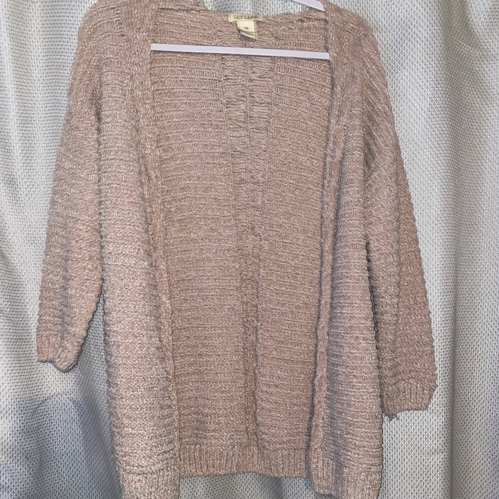 Knit Cardigan Sweater